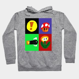 Video Game Powerups Design Hoodie